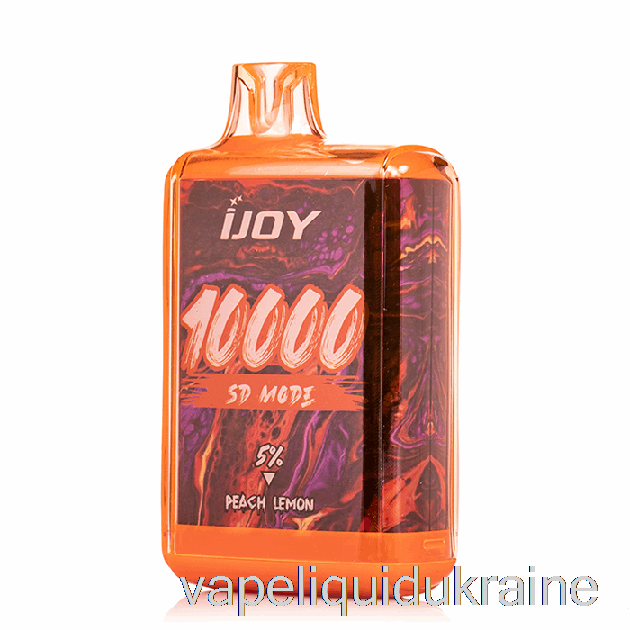 Vape Liquid Ukraine iJoy Bar SD10000 Disposable Peach Lemon
